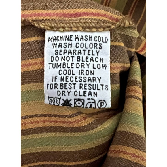 Tommy Bahama Silk Striped Resort wear XXL Short Sleeve Shirt - Picture 6 of 6